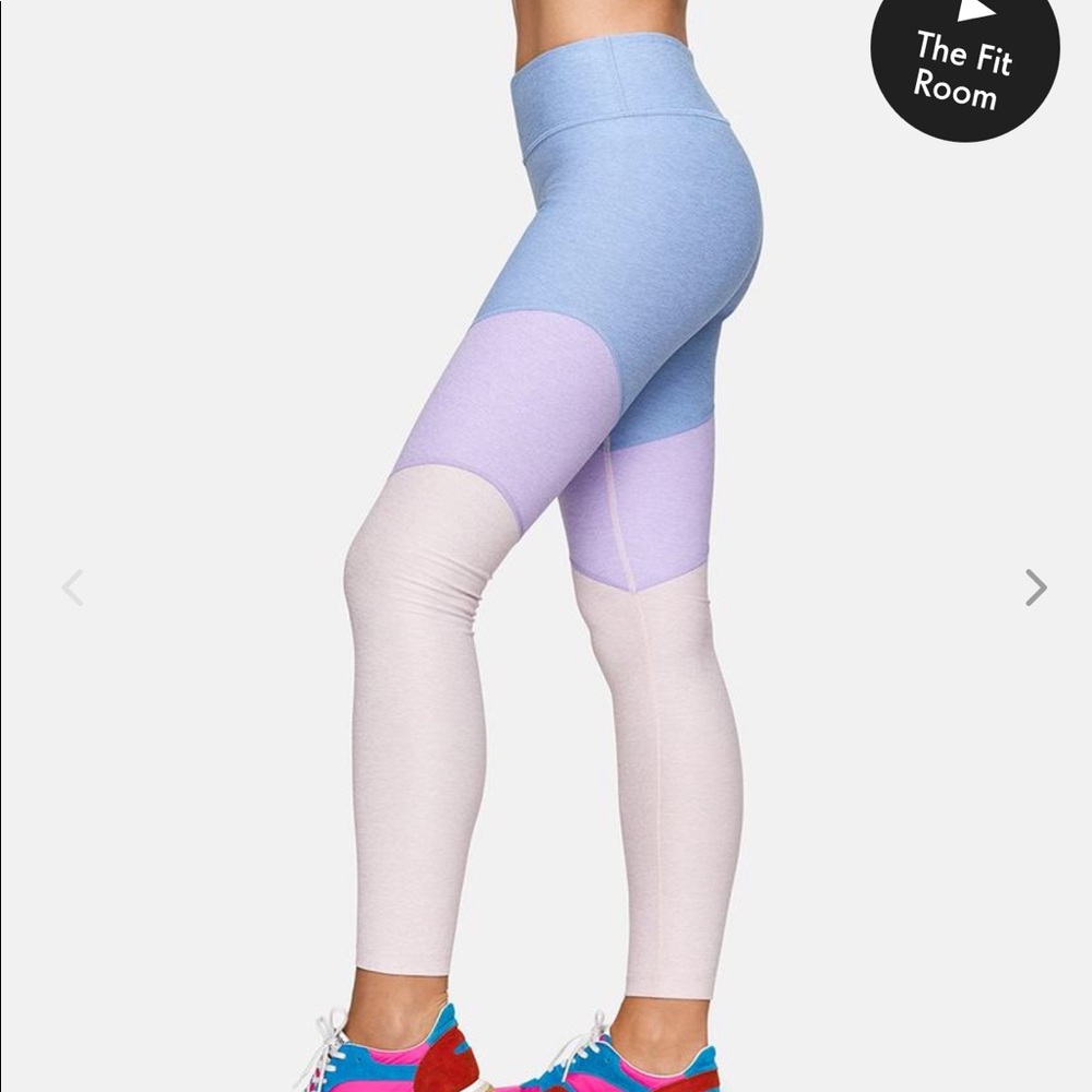 Outdoor voices 2 toned spring leggings - Picture 1 of 3